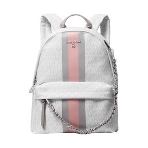 Michael Kors SLATER MEDIUM LOGO STRIPE BACKPACK